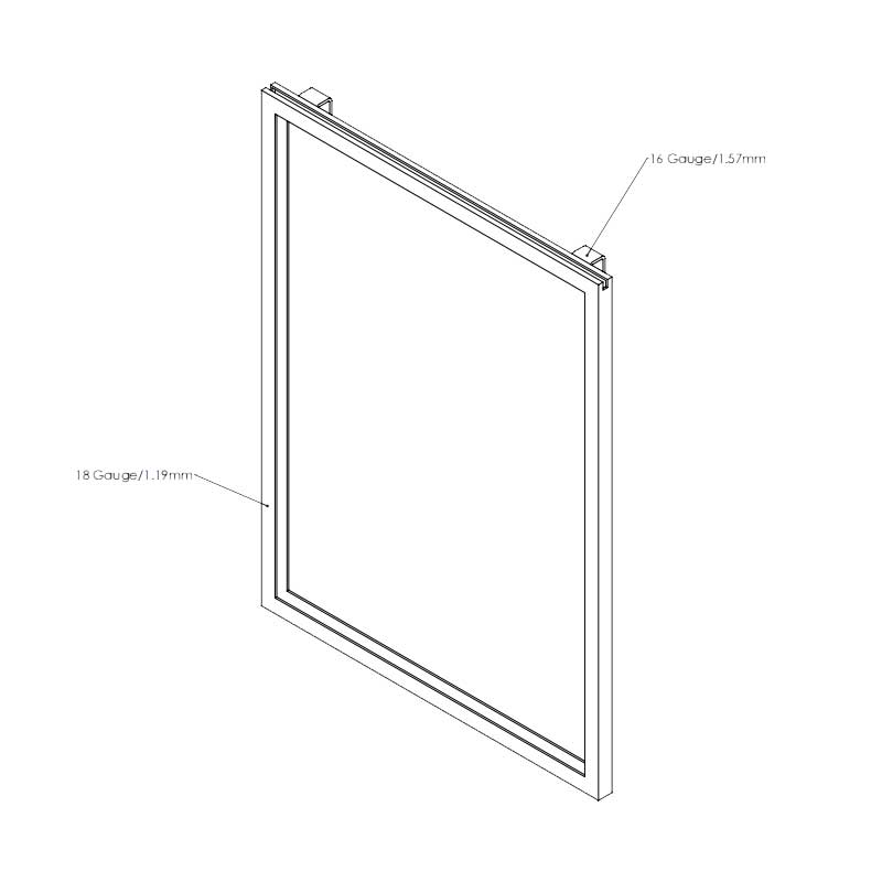 Supermarket A3 A4 A5 POP Sign Holder