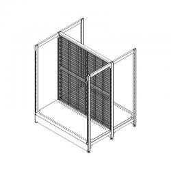 Supermarket Shelves Gondola Display Racks